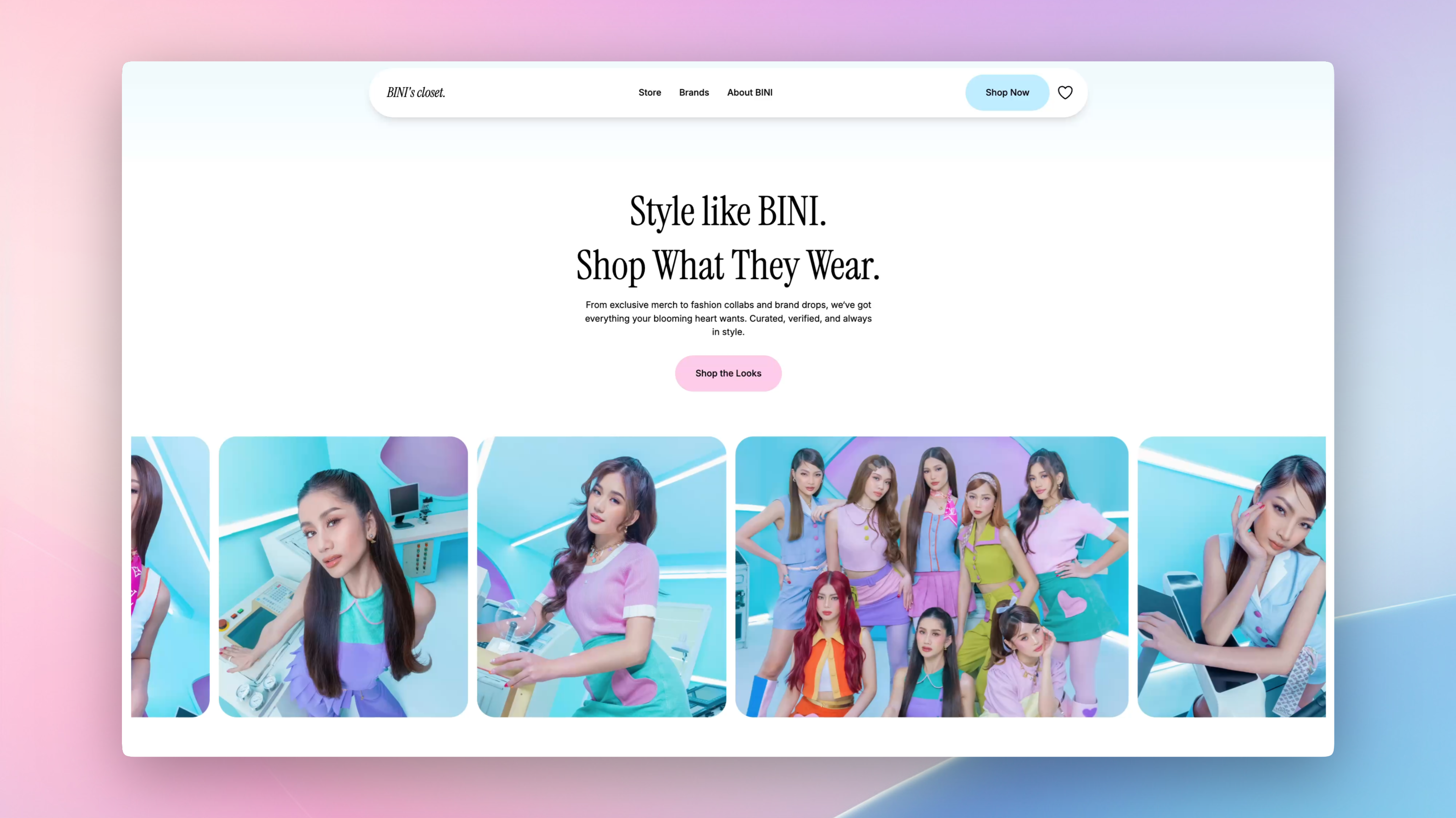 BINI's Closet preview